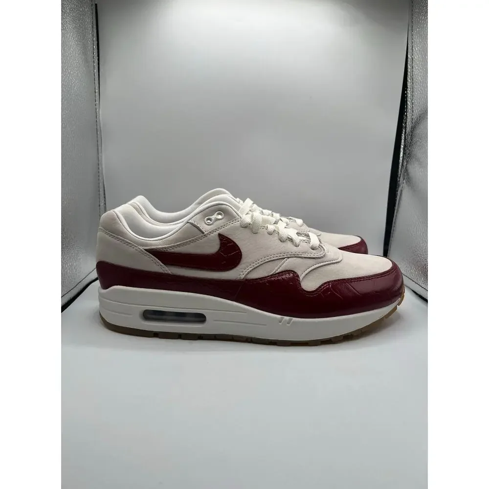 Nike Air Max 1 LX “Team Red Croc” size 11.5w/10 men’s